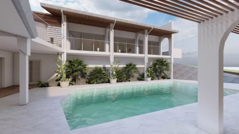 Lancement de l'opération de villa d'architecte à Saint-André, Saint-André, SENA