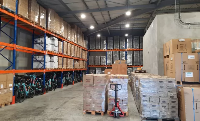 Entrepôt logistique Voltaire, au Port, Saint-André, SENA