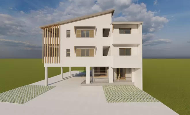 Lancement de l'opération de logements collectifs à Saint-André, Saint-André, SENA