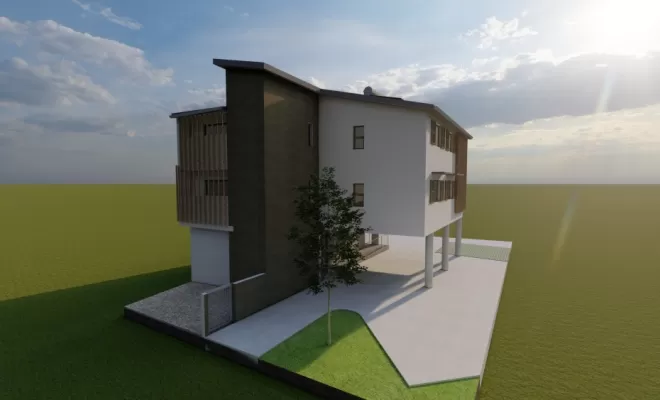 Lancement de l'opération de logements collectifs à Saint-André, Saint-André, SENA
